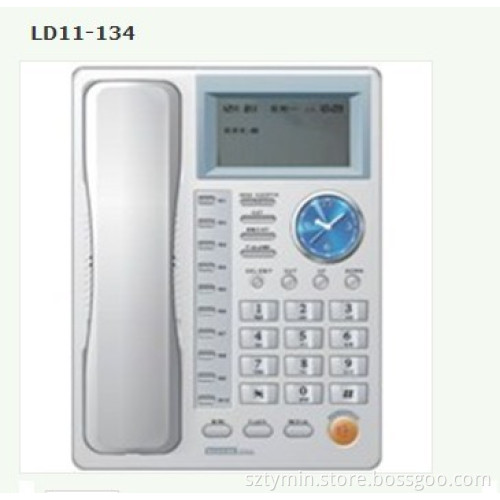 FSK and DTMF dual systems jumbo caller id phone